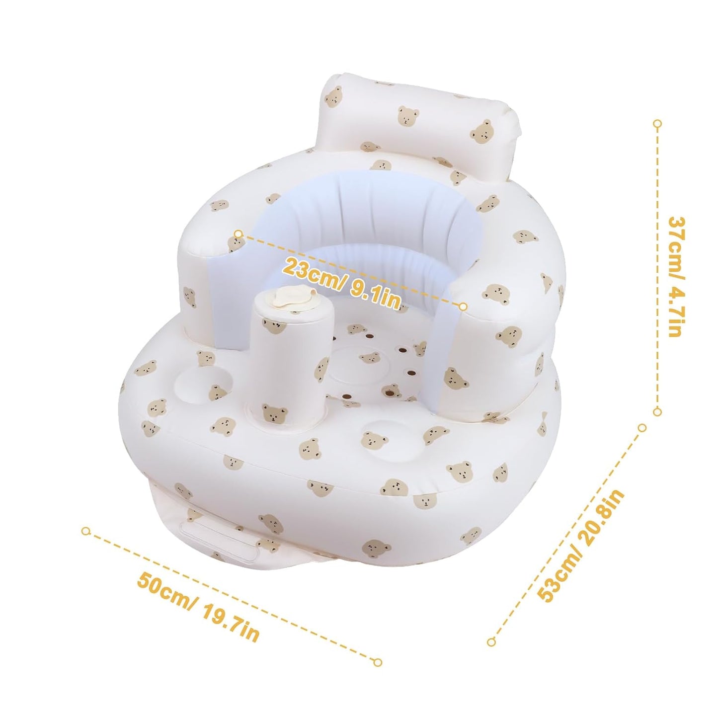Opblaasbare Babystoel