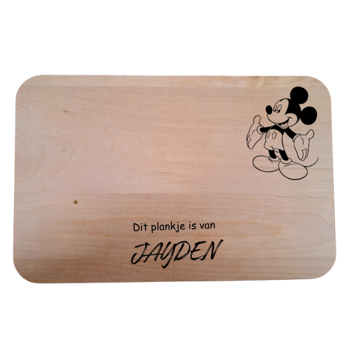 Disney Plankje Met Naam