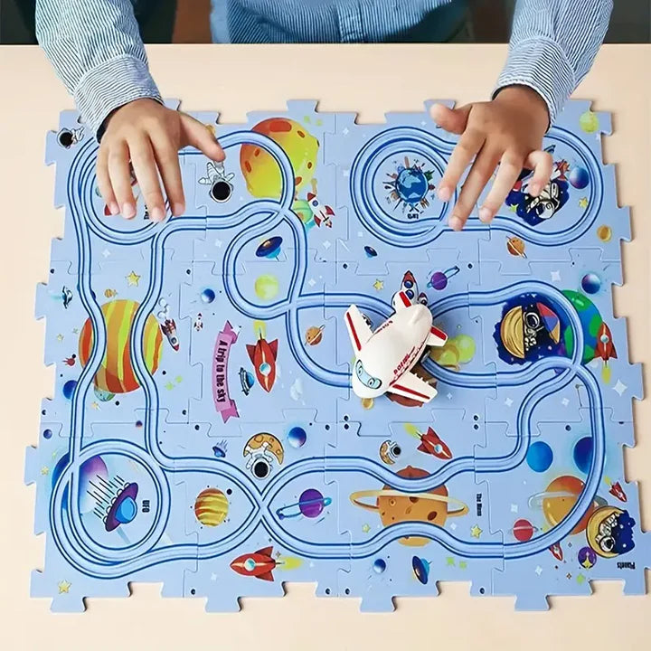 Racebaan Puzzel