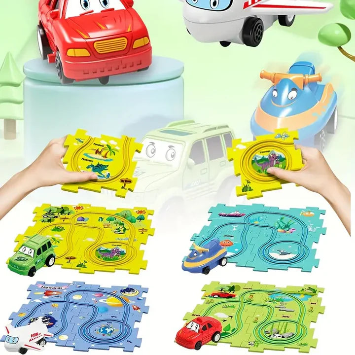 Racebaan Puzzel