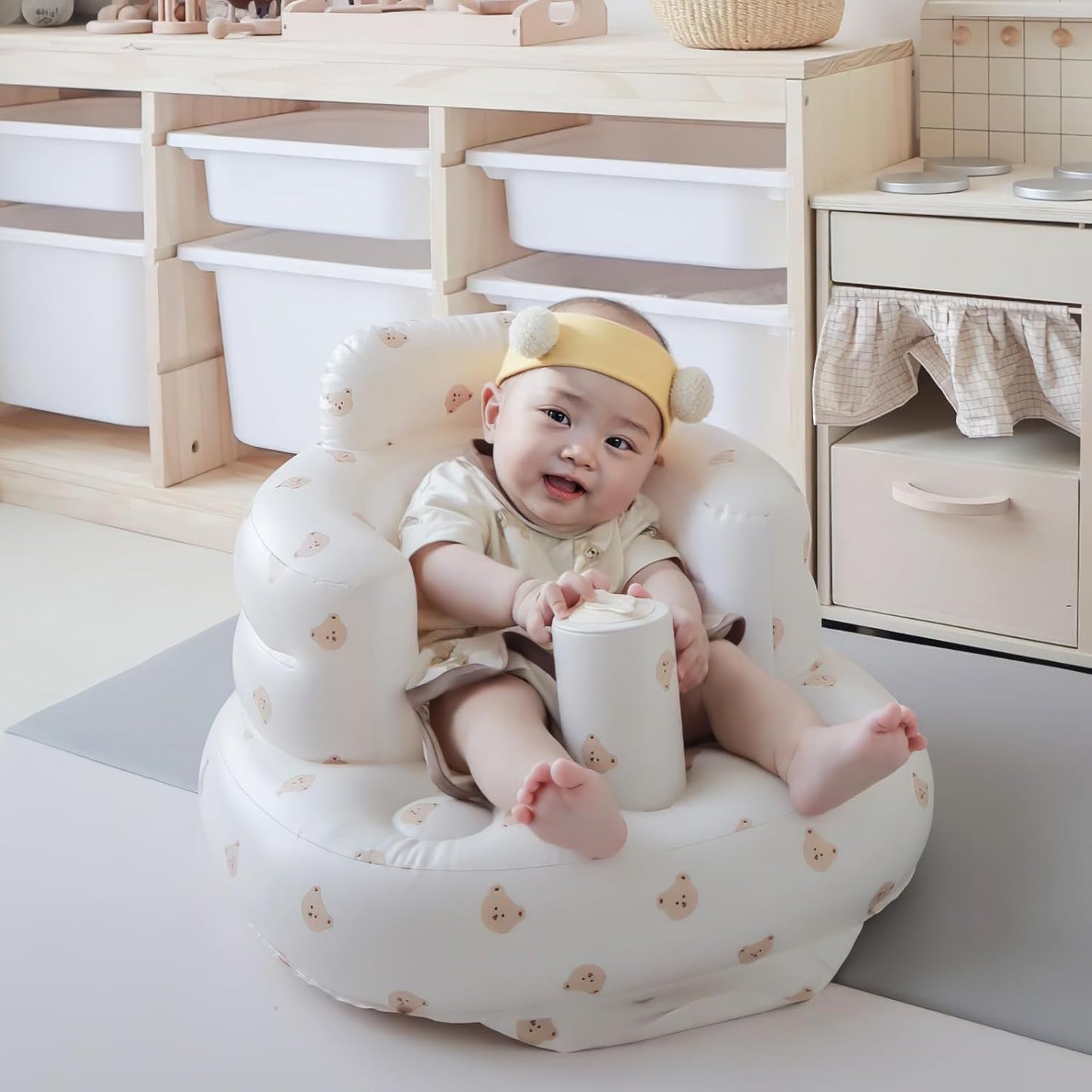 Opblaasbare Babystoel