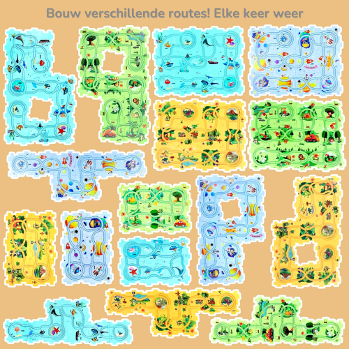 Racebaan Puzzel
