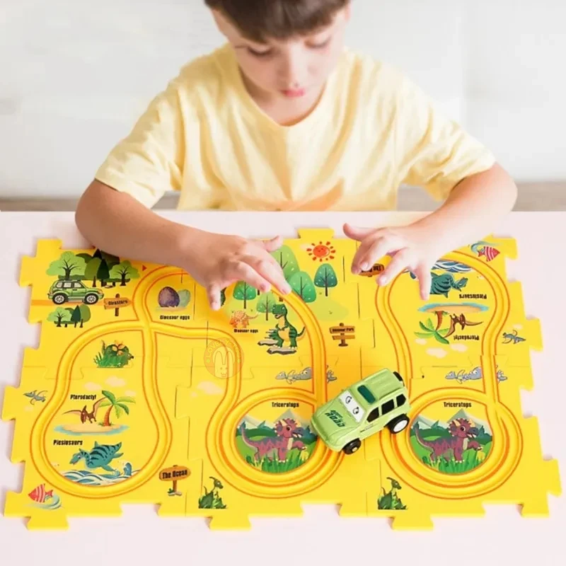 Racebaan Puzzel