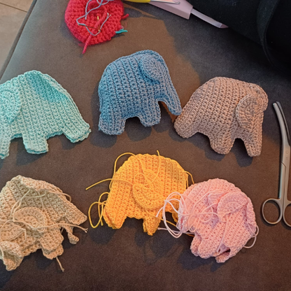 Gehaakt Olifantje Bijtring