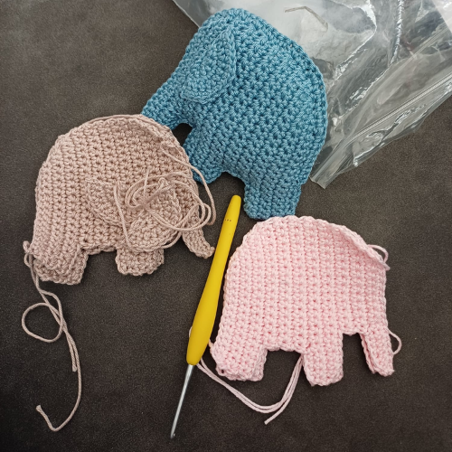 Gehaakt Olifantje Bijtring