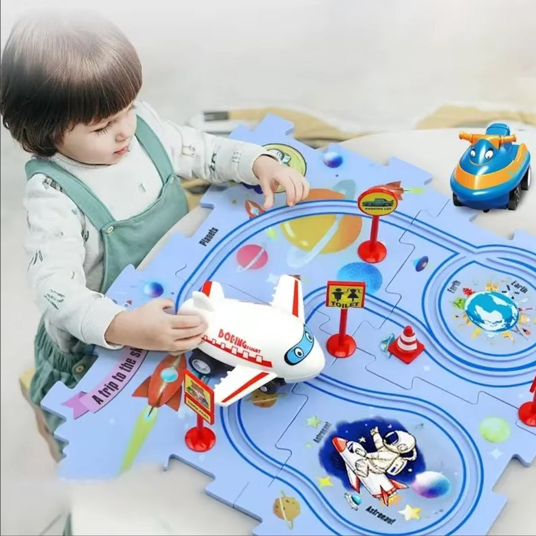 Racebaan Puzzel