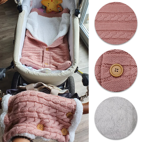 CozyNest  Babyslaapzak met fleecevoering