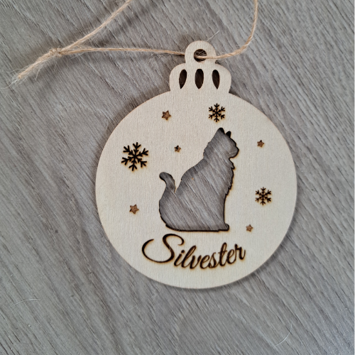 Kerstbal met naam
