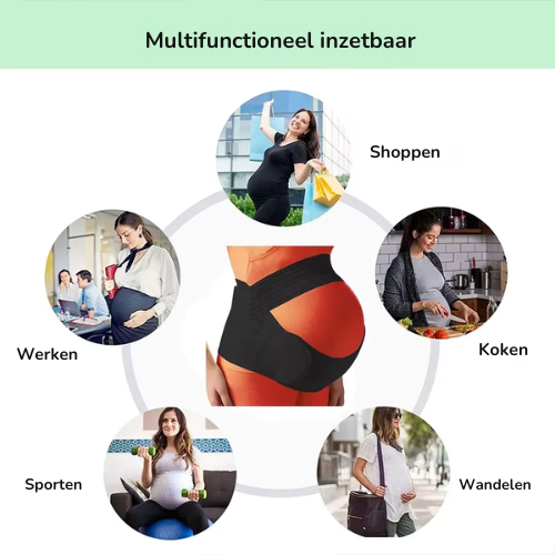 3 in 1 Ondersteunende Zwangerschapsband