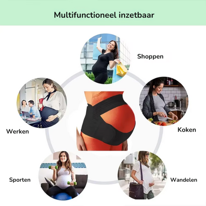 3 in 1 Ondersteunende Zwangerschapsband
