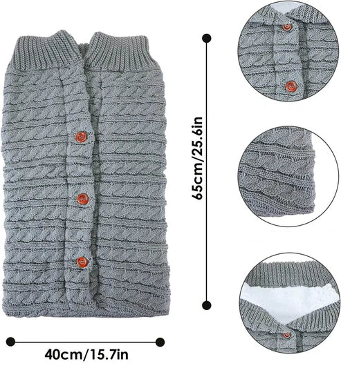 CozyNest  Babyslaapzak met fleecevoering