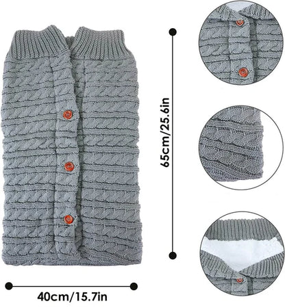 CozyNest  Babyslaapzak met fleecevoering