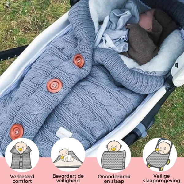 CozyNest  Babyslaapzak met fleecevoering