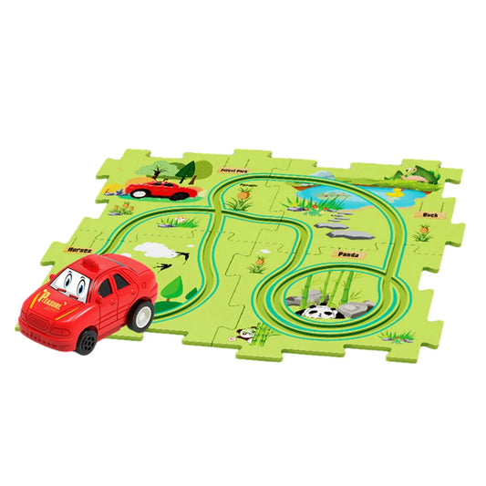 Racebaan Puzzel