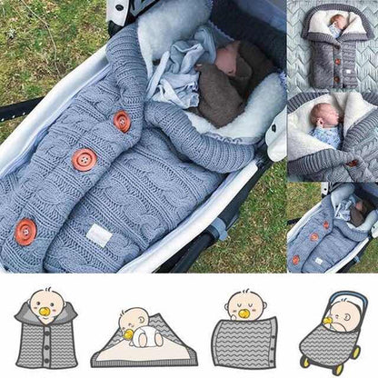 CozyNest  Babyslaapzak met fleecevoering