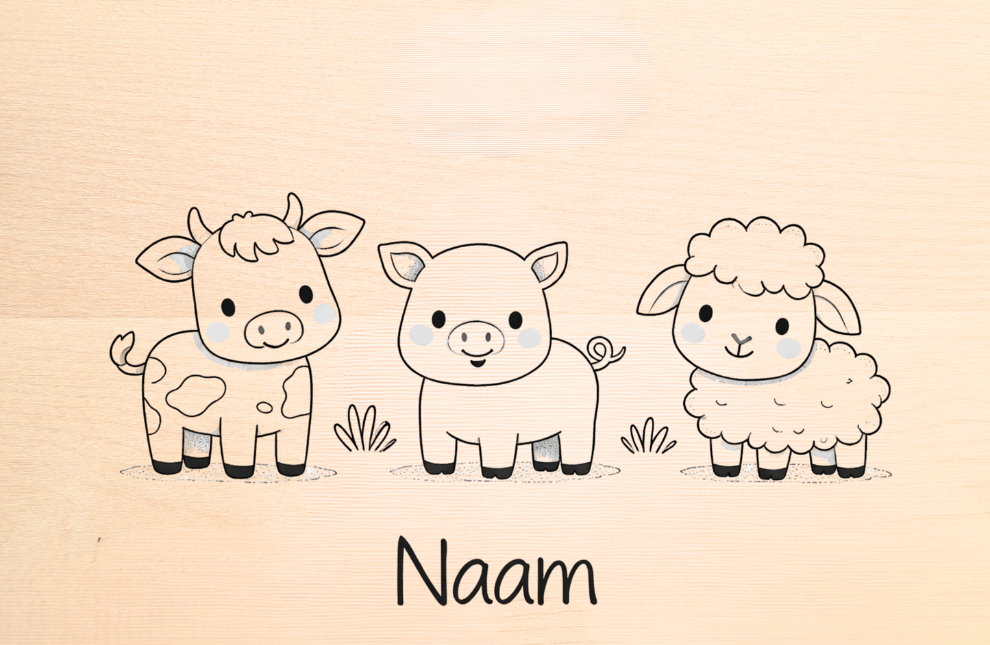 Ontbijtplankje Met Naam